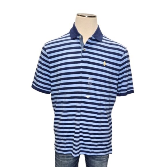 Polo Ralph Lauren Classic Fit Striped Polo Shirt - Picture 1 of 7